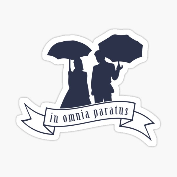 In Omnia Paratus Sticker By Ihatemyjob Redbubble