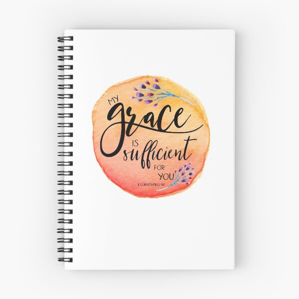 Item preview, Bible Verse - My Grace is Sufficient - 2 Corinthians 9:12 designed and sold by JacquelineLim.