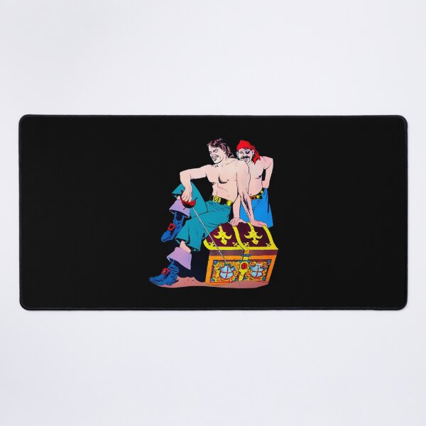 Item preview, Pirate Treasure T-Shirtshirtless pirates designed and sold by Shopbaotieu.