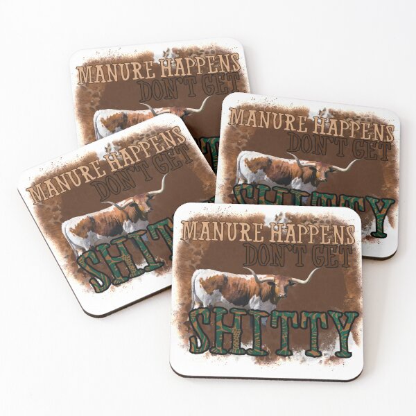Item preview, Manure happens designed and sold by mclaurin612.