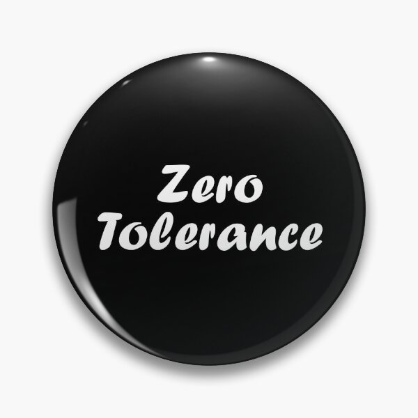 Item preview, Zero Tolerance (White) designed and sold by StefanCgraphics.