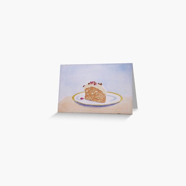 Rose Petals and Walnut Cake at Sean's Greeting Card