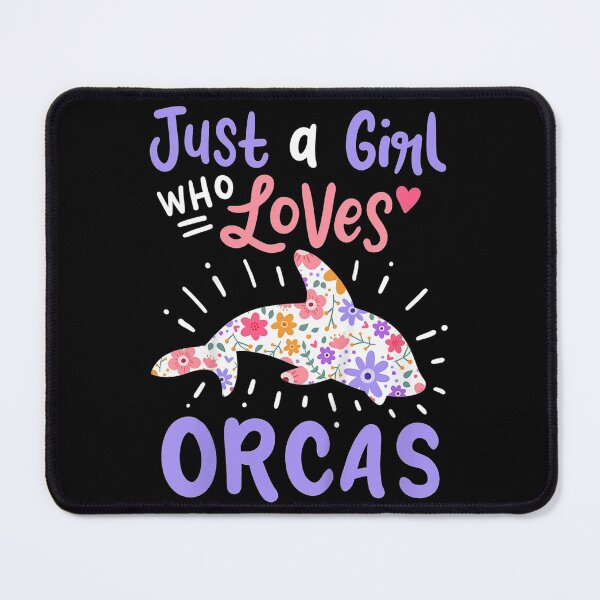 Item preview, Just A Girl Who Loves Orcas, Orcas Lovers designed and sold by theDlab.