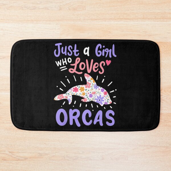 Item preview, Just A Girl Who Loves Orcas, Orcas Lovers designed and sold by theDlab.