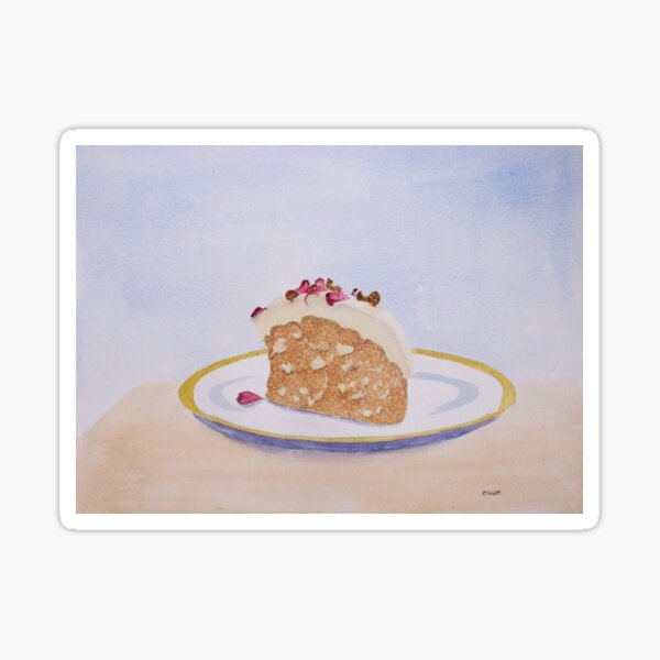 Rose Petals and Walnut Cake at Sean's Sticker