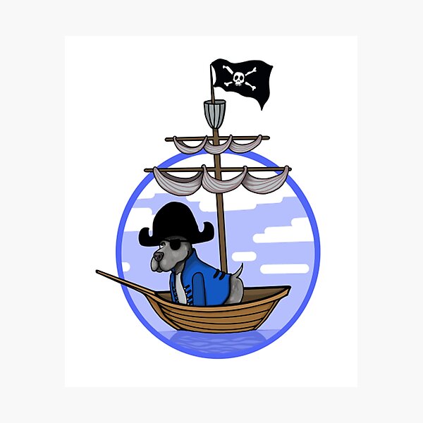 Item preview, Pirates T-ShirtPirate Pooch  designed and sold by Shopbaotieu.
