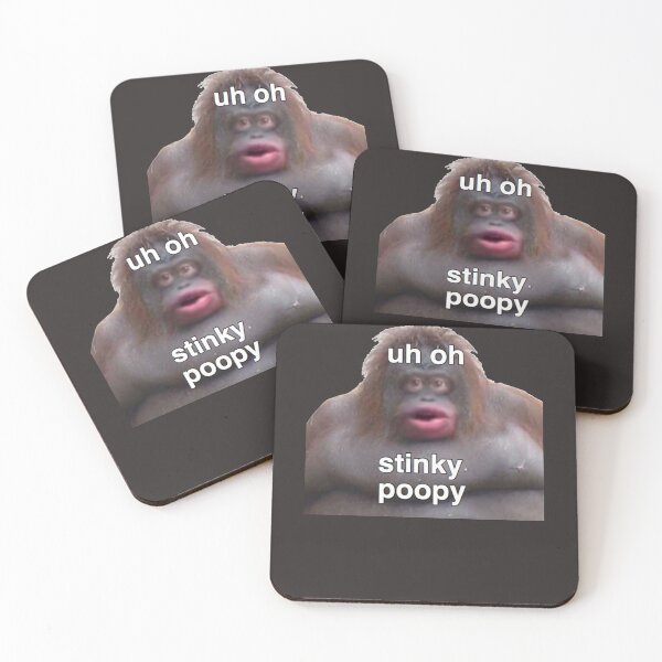 Item preview, Uh Oh Stinky Poop Sticker designed and sold by RickertSusanne.