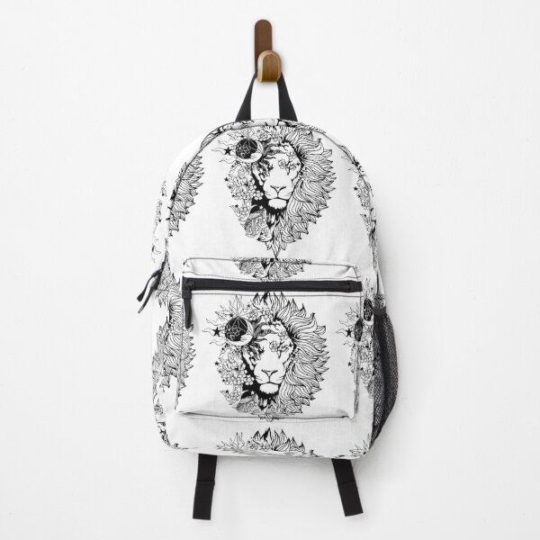 Item preview, Lion Moon Flower Design designed and sold by Demirake.