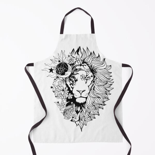 Item preview, Lion Moon Flower Design designed and sold by Demirake.