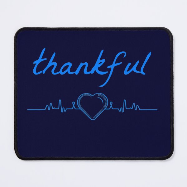 Item preview, Thankful. Give Thanks Gratitude Thanksgiving Heartbeat designed and sold by Rebel-Design.