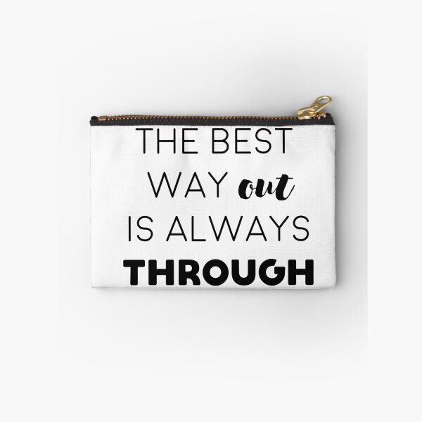 Item preview, The best way out is always through designed and sold by caddystar.