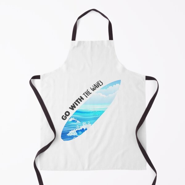 Item preview, Go with the Waves - Colorful Surfboard designed and sold by swimarts.