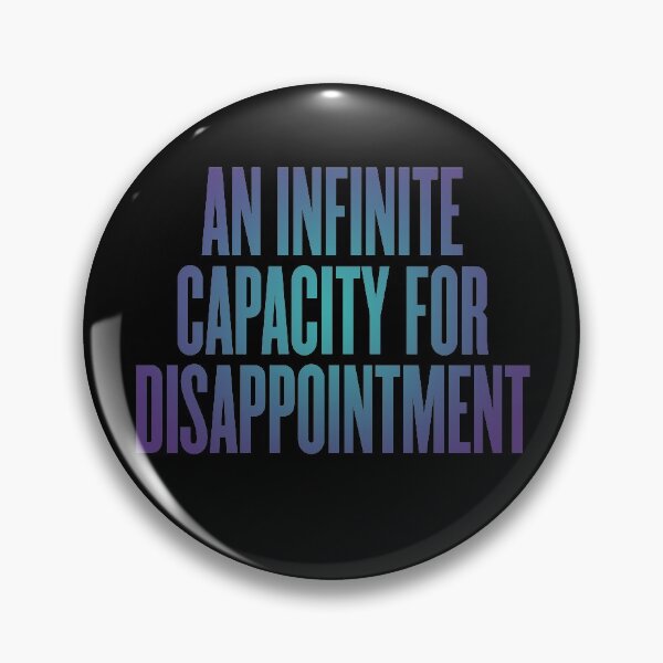 Item preview, An infinite capacity for disappointment v.1 designed and sold by x1brett.
