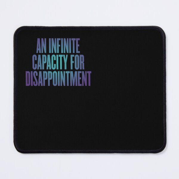 Item preview, An infinite capacity for disappointment v.1 designed and sold by x1brett.