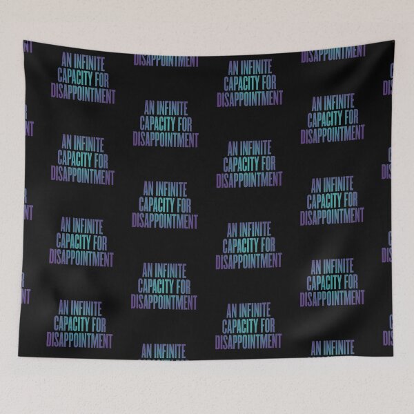 Item preview, An infinite capacity for disappointment v.1 designed and sold by x1brett.