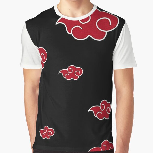 Naruto Shippuden Akatsuki Cloud Short Sleeve T-Shirt