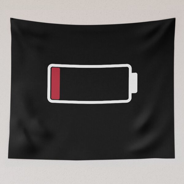 Item preview, Low Battery Warning designed and sold by RoguePixel.