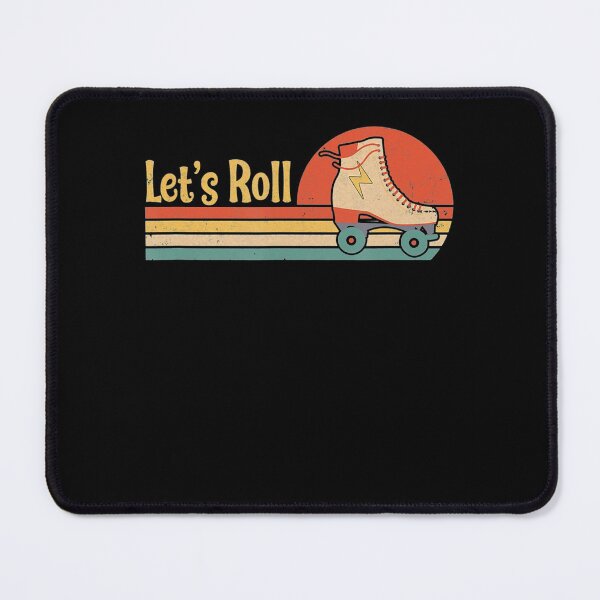 Item preview, Lets Roll Roller Skating Skater Skate Retro Vintage 70s 80s designed and sold by ReneBurkhardt.