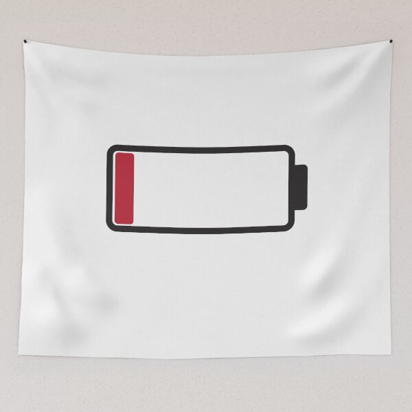 Item preview, Low Battery Warning designed and sold by RoguePixel.