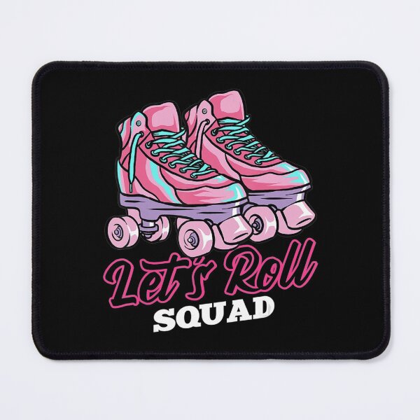 Item preview, Lets Roll Squad Roller Skating Retro Roller Blading designed and sold by ReneBurkhardt.