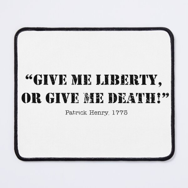 Item preview, Freedom Quotes | Patrick Henry designed and sold by ZMorrisDesigns.