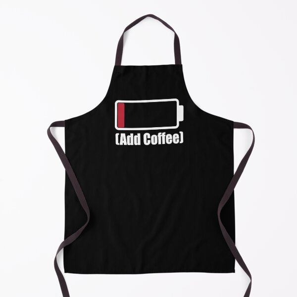 Item preview, Low Battery Warning Add Coffee designed and sold by RoguePixel.