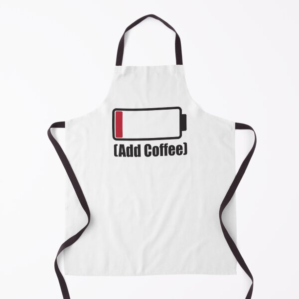 Item preview, Low Battery Warning Add Coffee designed and sold by RoguePixel.
