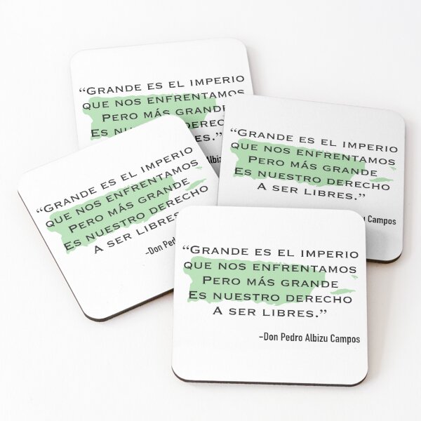 Item preview, Pedro Albizu Campos Quote designed and sold by SoLunAgua ..