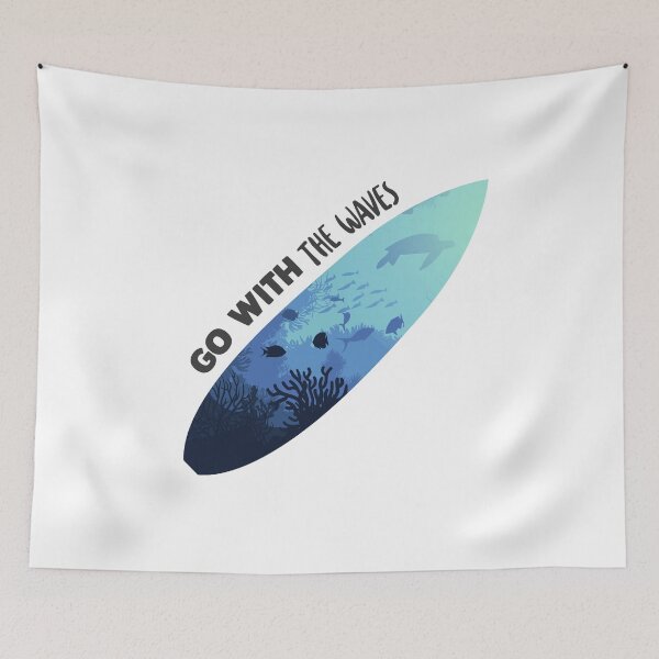 Item preview, Go with the Waves - Creativa Surfboard designed and sold by swimarts.
