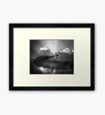 Pulling G Over Scarborough Framed Print