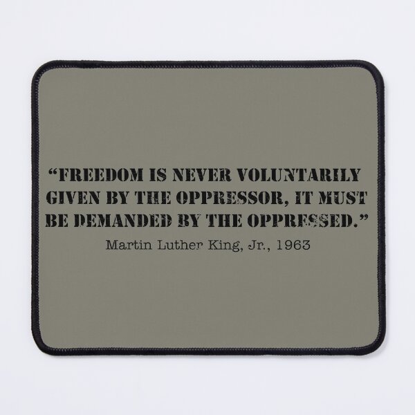 Item preview, Freedom Quotes | Martin Luther King Jr designed and sold by ZMorrisDesigns.
