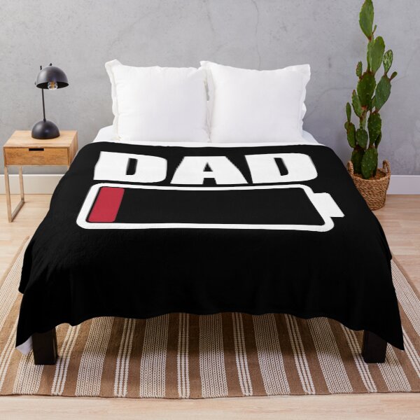 Item preview, Dad Low Battery Warning designed and sold by RoguePixel.
