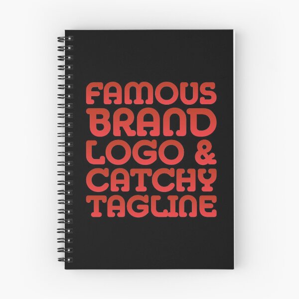 Item preview, Famous brand logo and catchy tagline designed and sold by crazycollective.