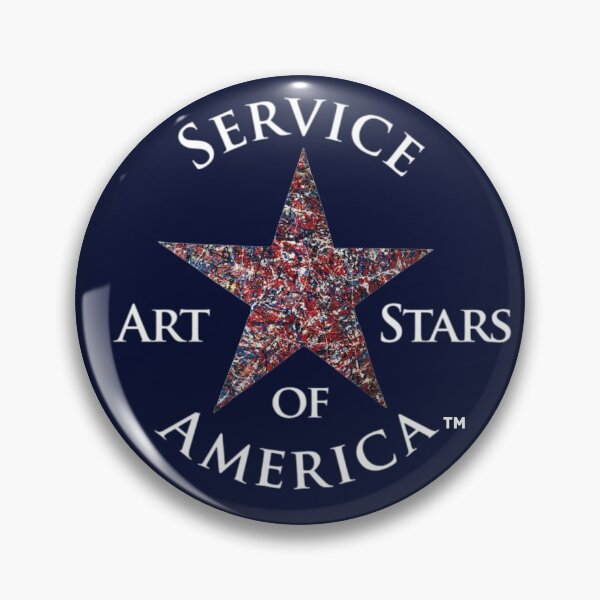 Item preview, Service Art Stars of America in Navy designed and sold by Serviceartstars.
