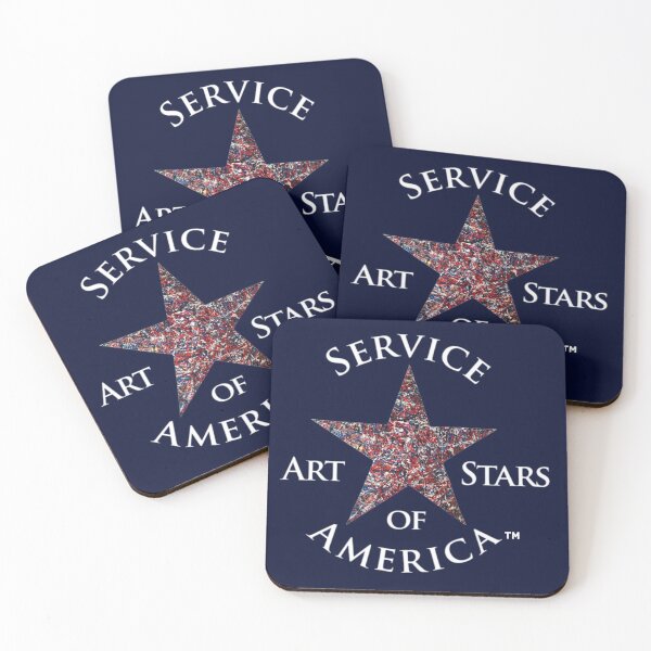 Item preview, Service Art Stars of America in Navy designed and sold by Serviceartstars.