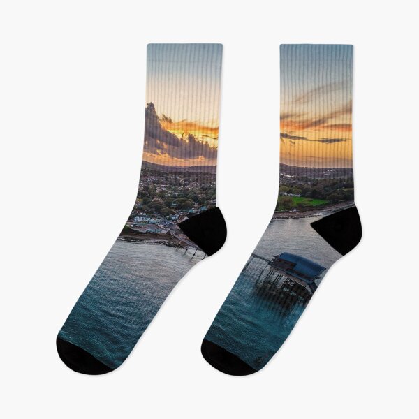 Item preview, Bembridge Sunset Isle Of Wight designed and sold by manateevoyager.