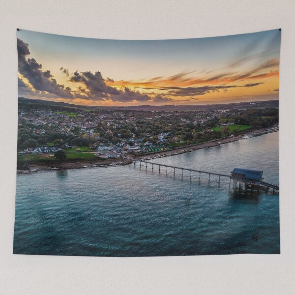 Item preview, Bembridge Sunset Isle Of Wight designed and sold by manateevoyager.