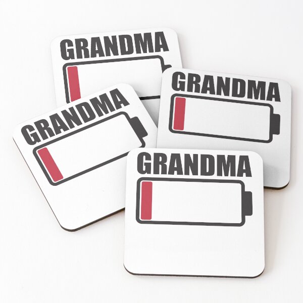 Item preview, Grandma Low Battery Warning designed and sold by RoguePixel.