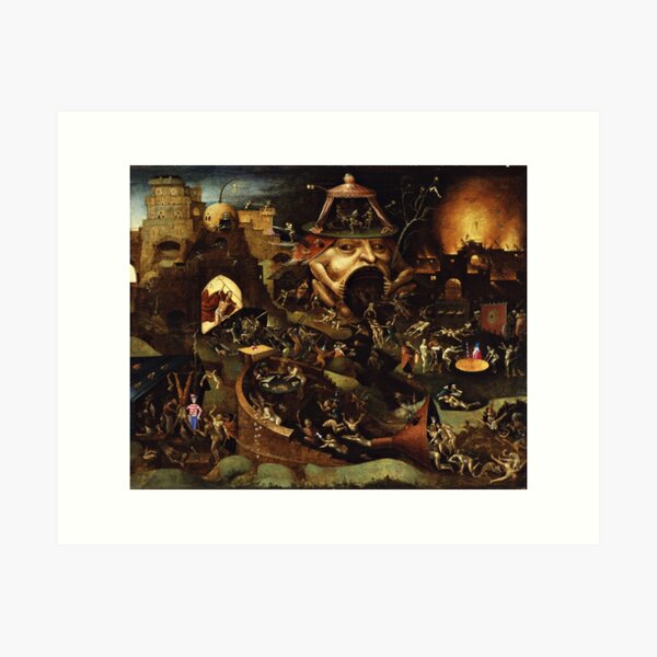 Where's Wally In Hell Art Print