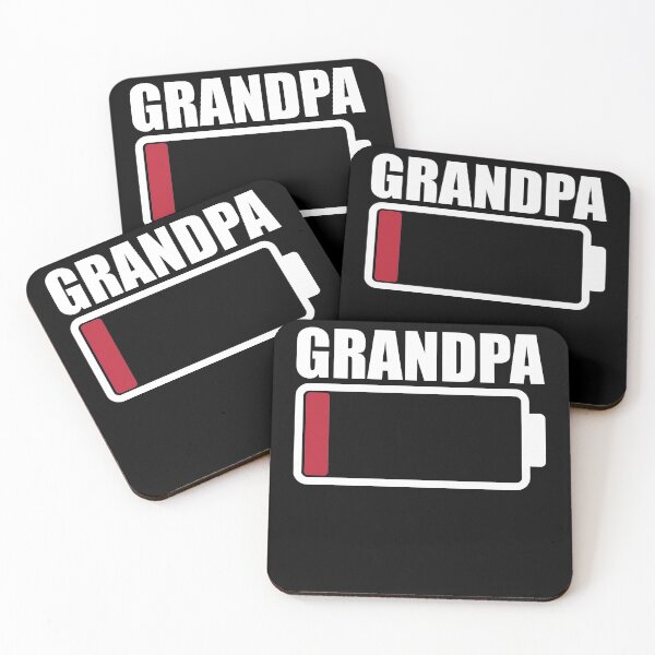 Item preview, Grandpa Low Battery Warning designed and sold by RoguePixel.