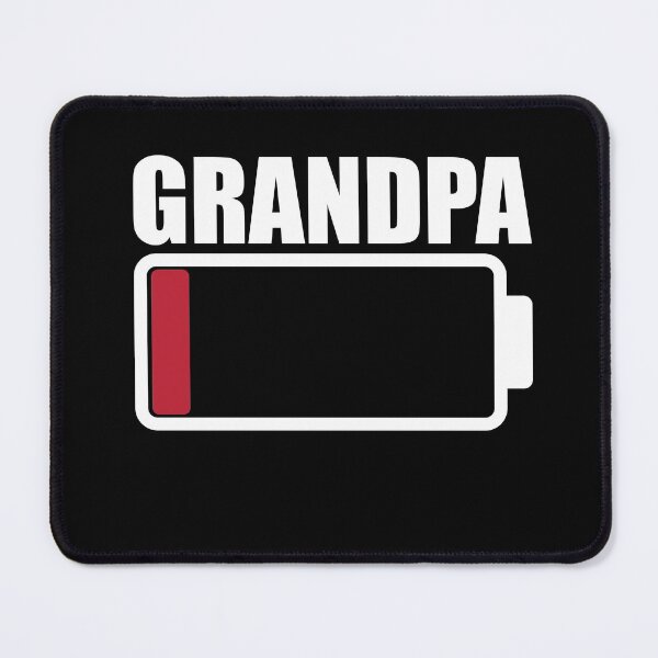 Item preview, Grandpa Low Battery Warning designed and sold by RoguePixel.