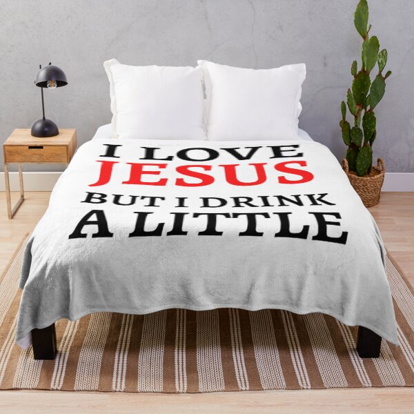 Item preview, I Love Jesus But I Drink A Little designed and sold by NxtLvlDsgns.