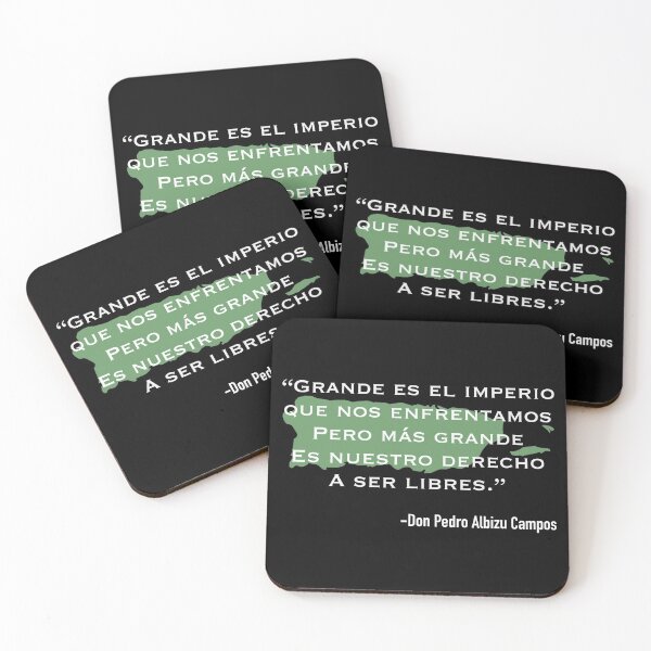 Item preview, Pedro Albizu Campos Quote designed and sold by SoLunAgua ..