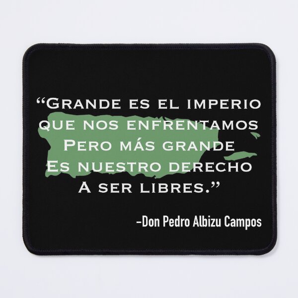 Item preview, Pedro Albizu Campos Quote designed and sold by SoLunAgua ..