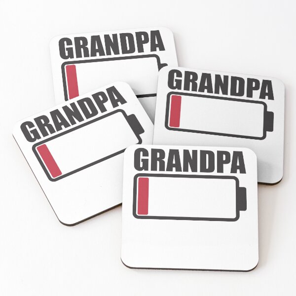 Item preview, Grandpa Low Battery Warning designed and sold by RoguePixel.