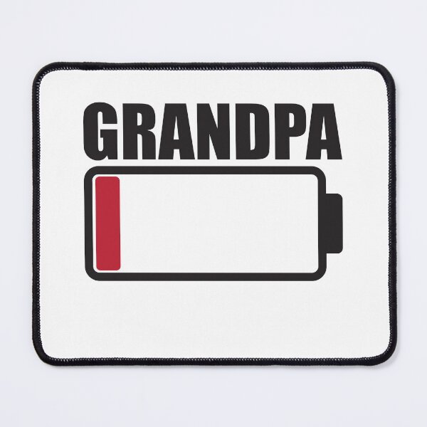 Item preview, Grandpa Low Battery Warning designed and sold by RoguePixel.
