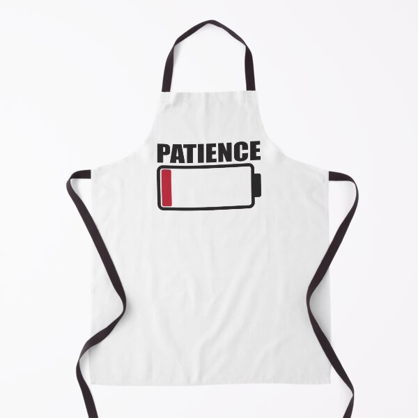 Item preview, Patience Low Battery Warning designed and sold by RoguePixel.