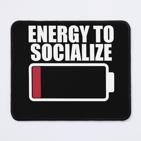Item preview, Socializing Juice Low Battery Warning designed and sold by RoguePixel.