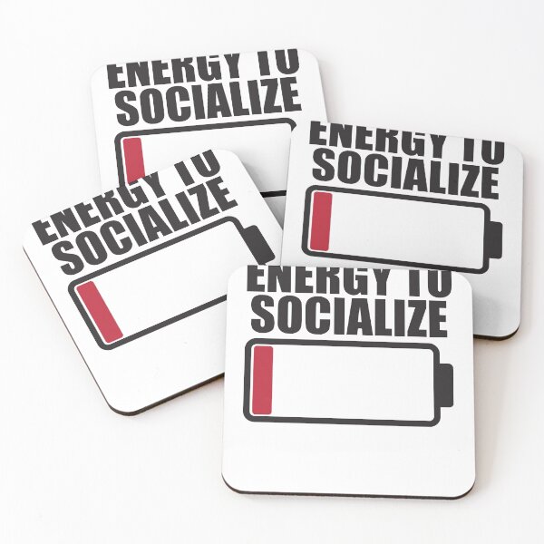 Item preview, Socializing Juice Low Battery Warning designed and sold by RoguePixel.