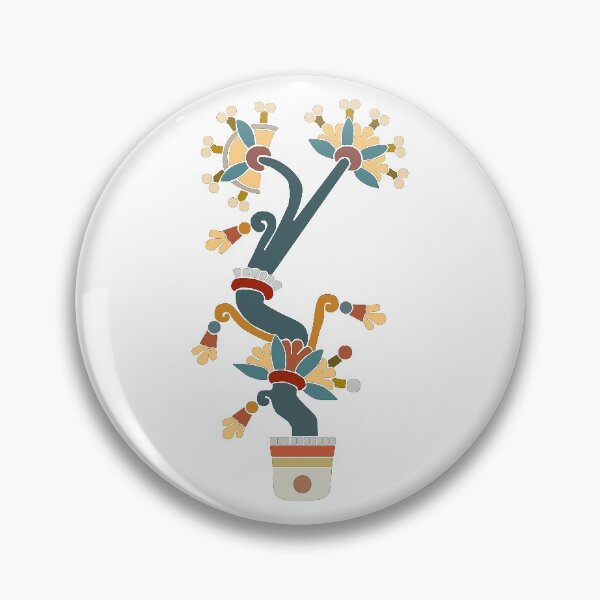 Item preview, Aztec Ikebana "precolumbian 30" designed and sold by vincentbiollaz.